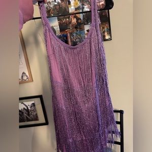 Purple Tassel dress :)